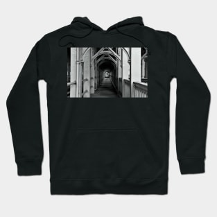 The High Level Bridge, Newcastle upon Tyne - Monochrome Hoodie